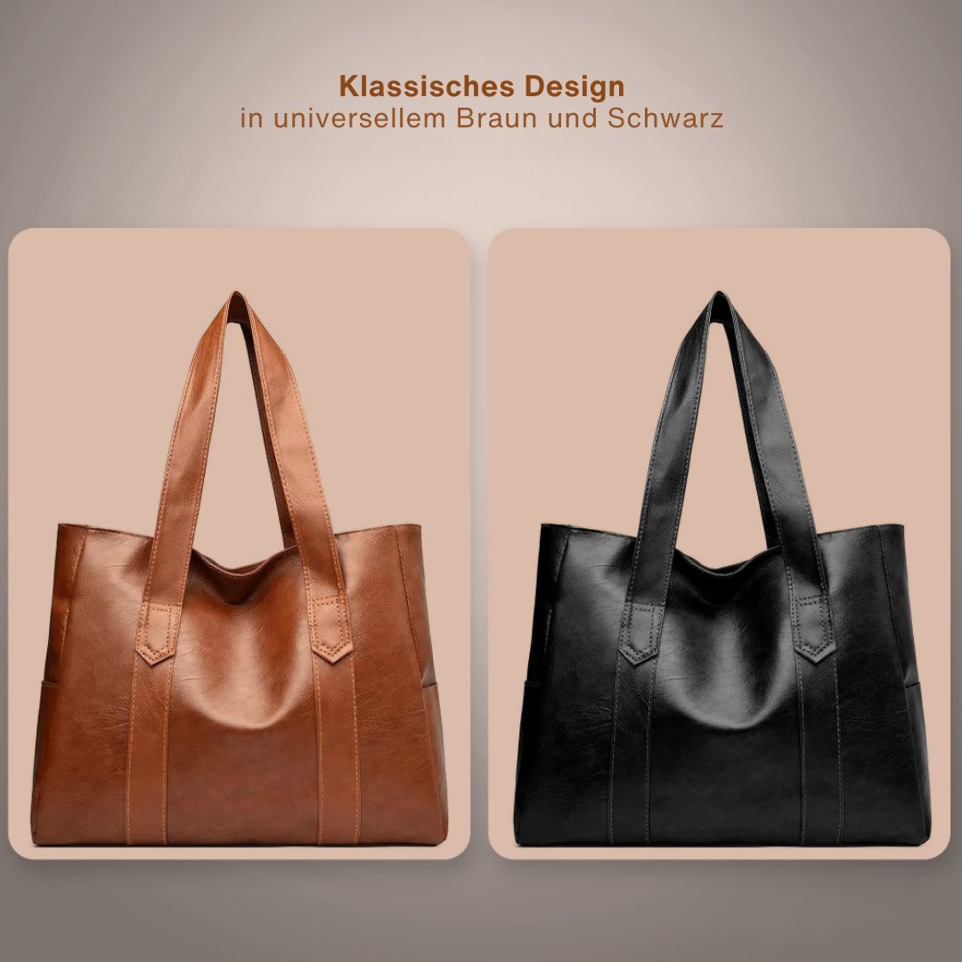Klara - Sac à bandoulière en cuir au design classique