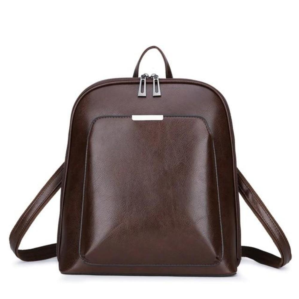 Saskia - Sac à dos traditionnel à double zip