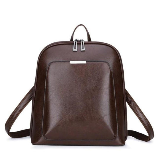 Saskia - Sac à dos traditionnel à double zip