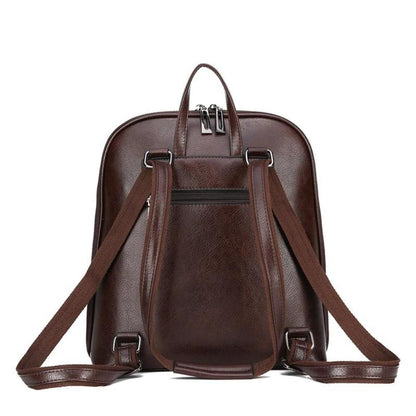 Saskia - Sac à dos traditionnel à double zip