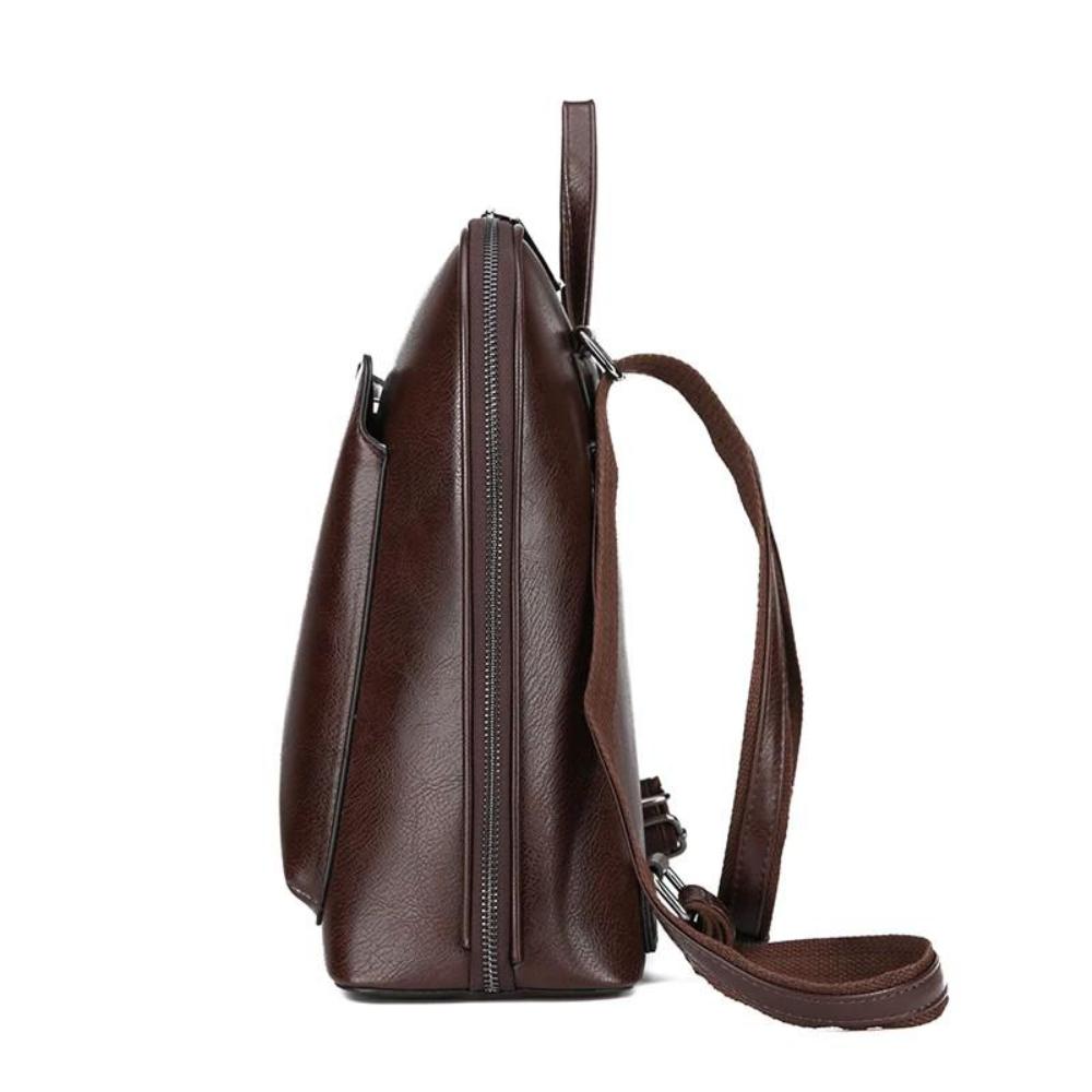 Saskia - Sac à dos traditionnel à double zip