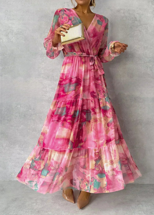 Felicity | Robe Maxi Élegante à Fleurs