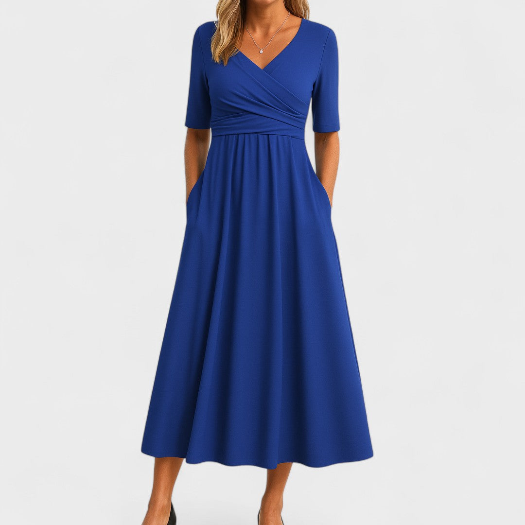 Joanna | Robe midi élégante