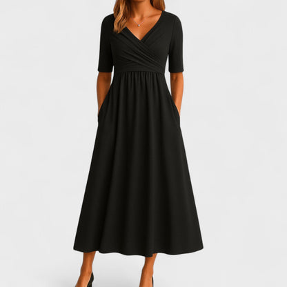 Joanna | Robe midi élégante