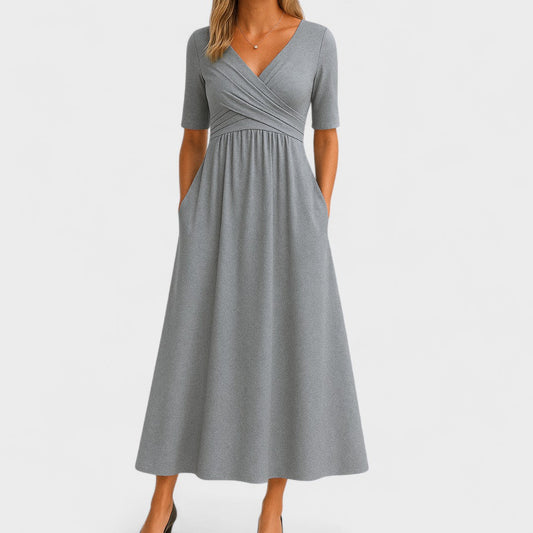 Joanna | Robe midi élégante