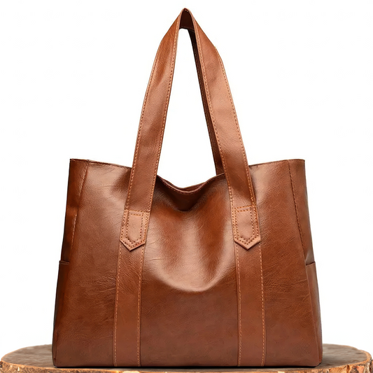 Klara - Sac à bandoulière en cuir au design classique