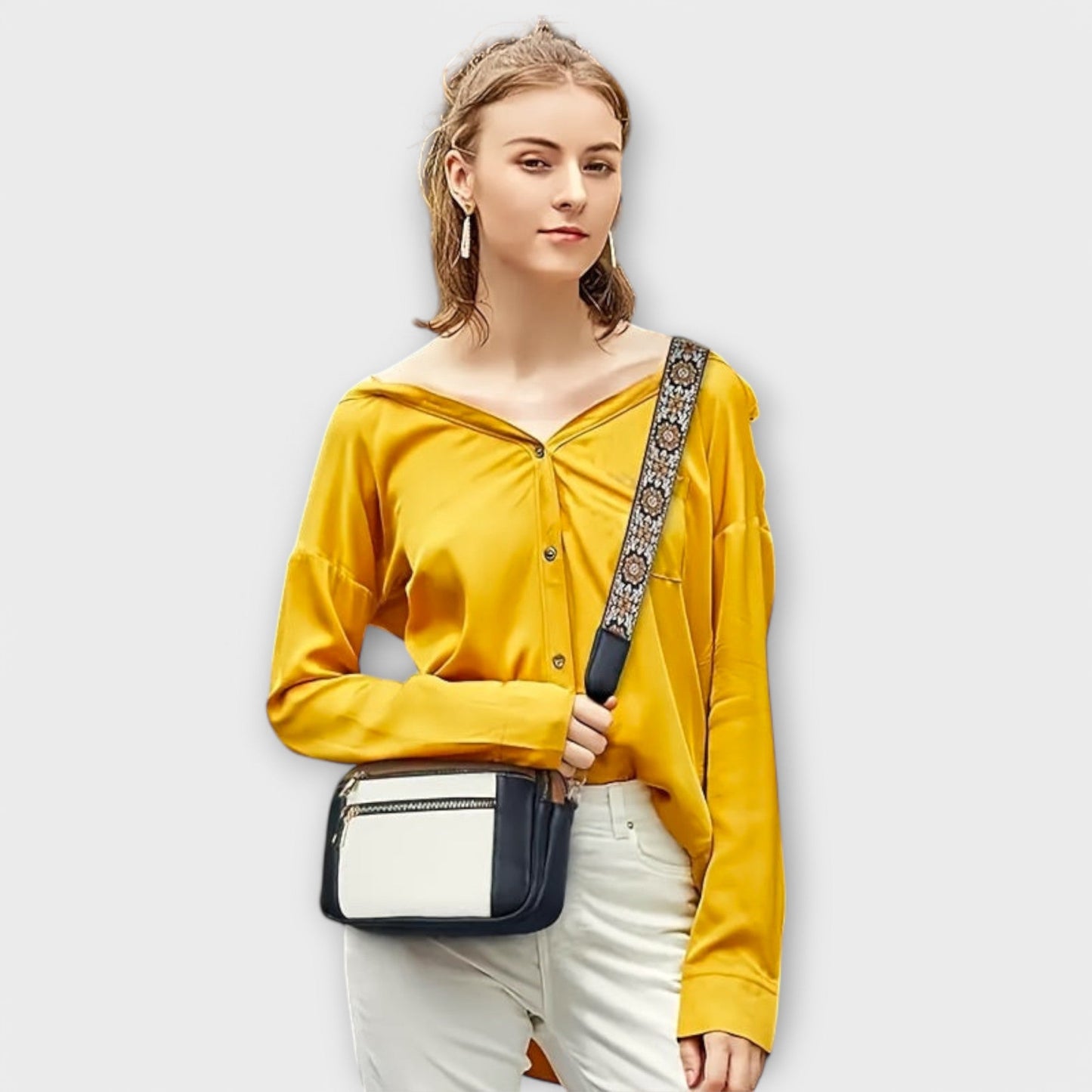 Aurora - Sac à bandoulière en cuir végétalien