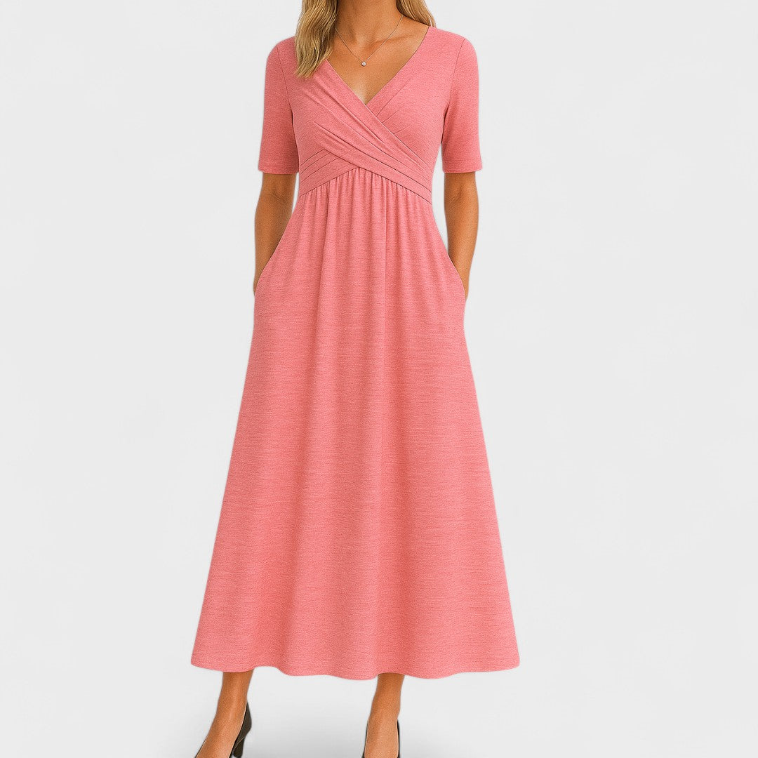 Joanna | Robe midi élégante