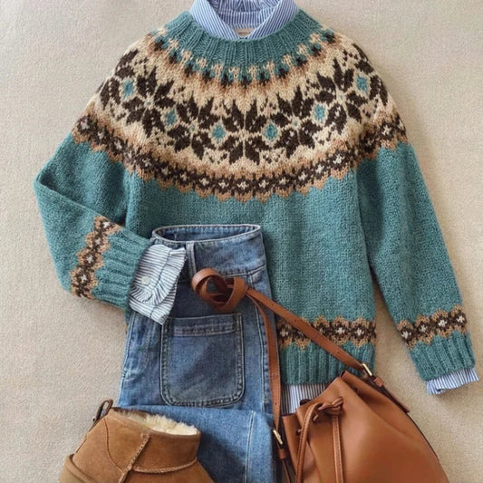 Vellaro™ | Élégant Pull Vintage en Tricot