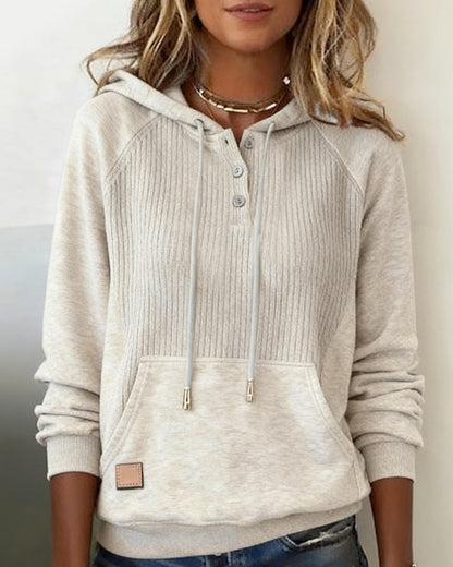 Solange | Sweat à capuche décontracté avec manches longues