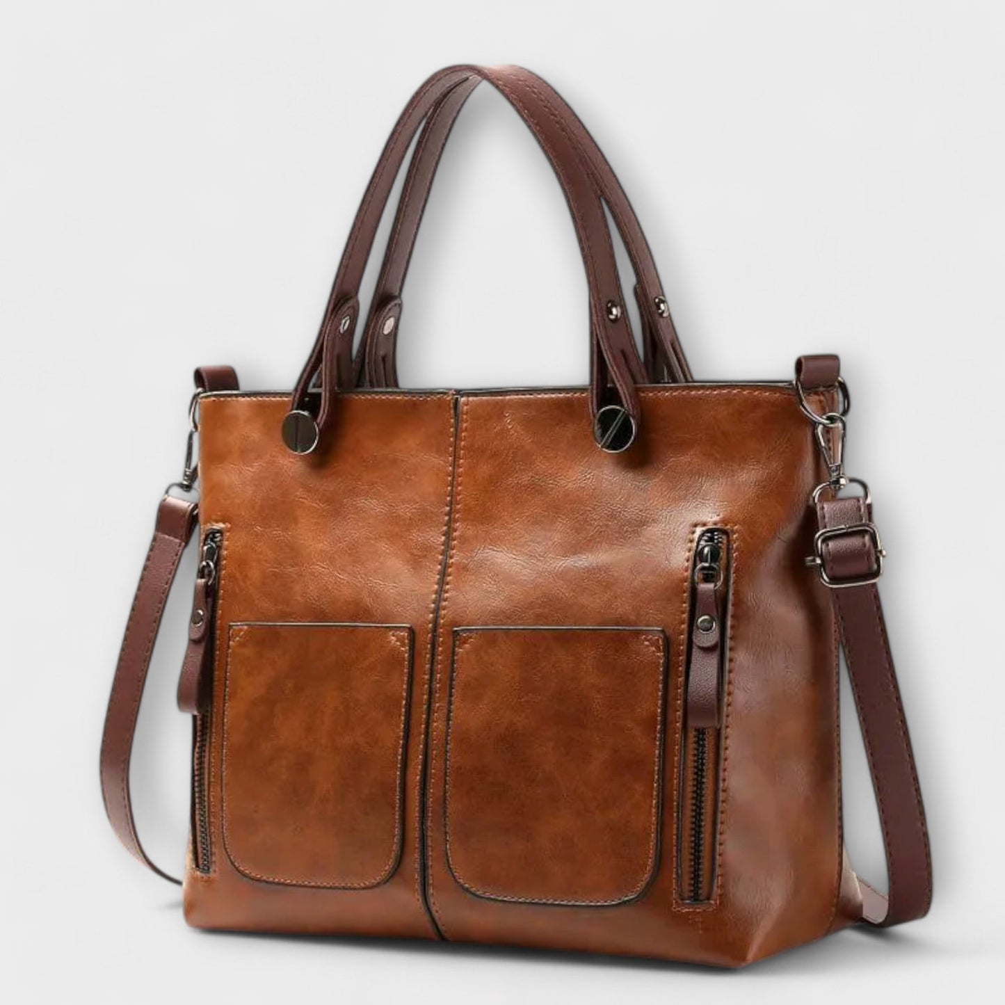 Serenya - Élégant sac à main en cuir