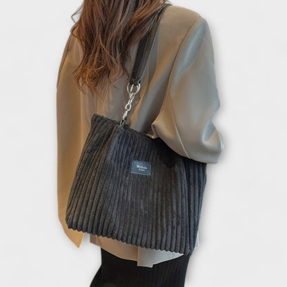 Aurora - Sac bandoulière en velours doux