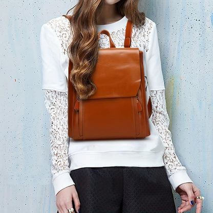 Hannelore – Sac à dos rétro avec design matelassé