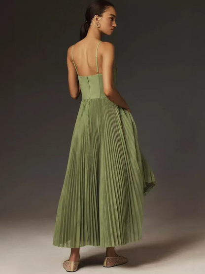 Zoe | Robe de Soirée Sans Manches Élégante à Dos Ouvert