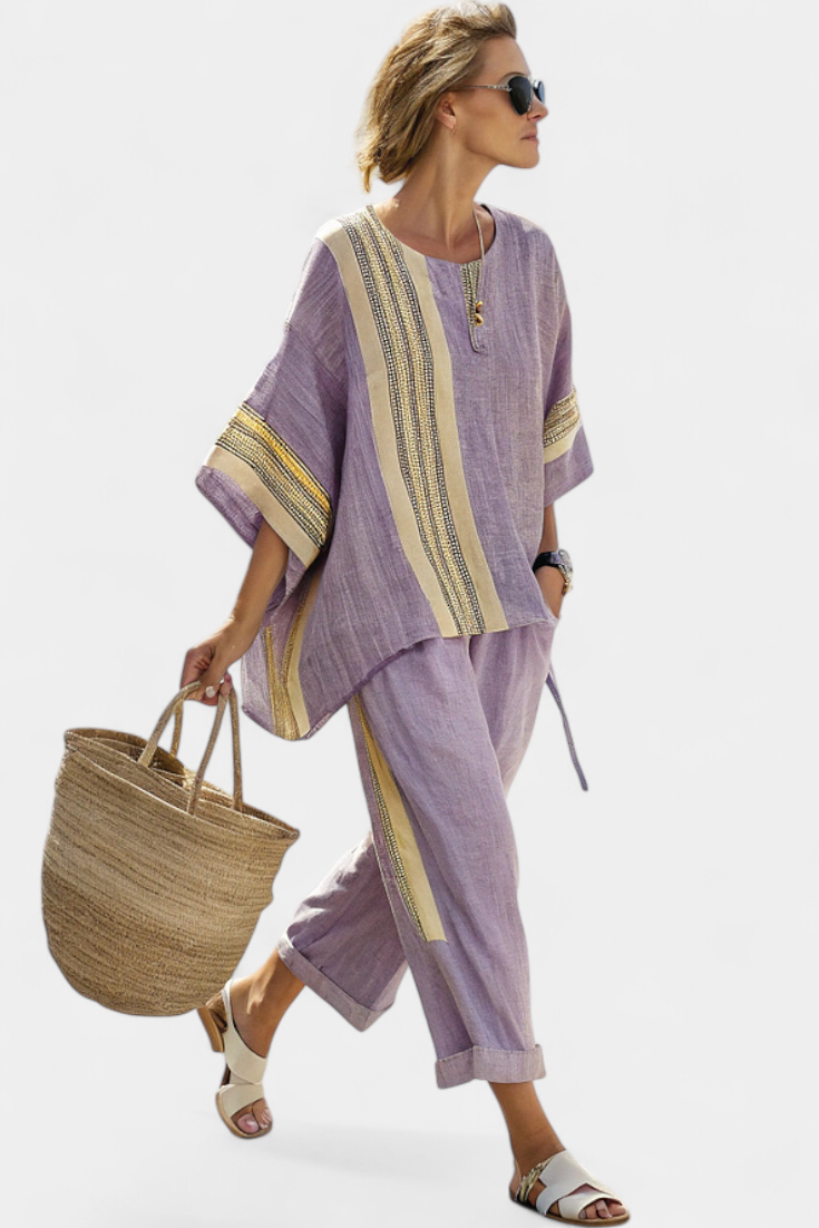 Alodia™ Élégant Ensemble Deux Pièces