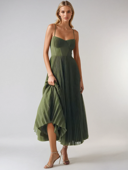 Zoe | Robe de Soirée Sans Manches Élégante à Dos Ouvert