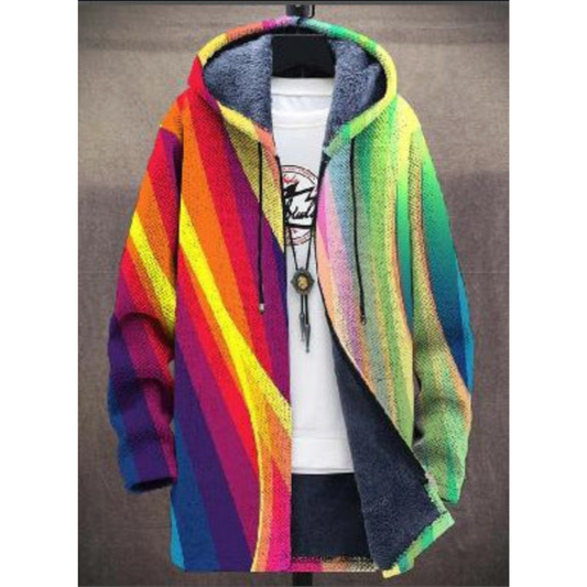 Kira | Cardigan de Luxe Inspiré par l'Art