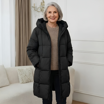 Élancia | Veste Casual en Duvet avec Capuche