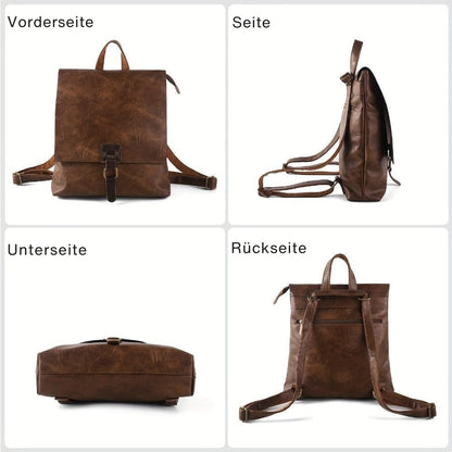 Ermelinde – Sac à dos vintage polyvalent