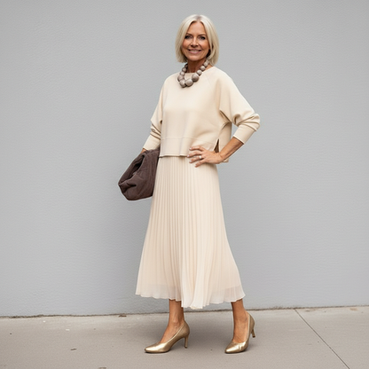 Emmie™ Élégant Ensemble Deux Pièces