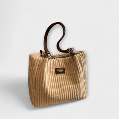 Aurora - Sac bandoulière en velours doux