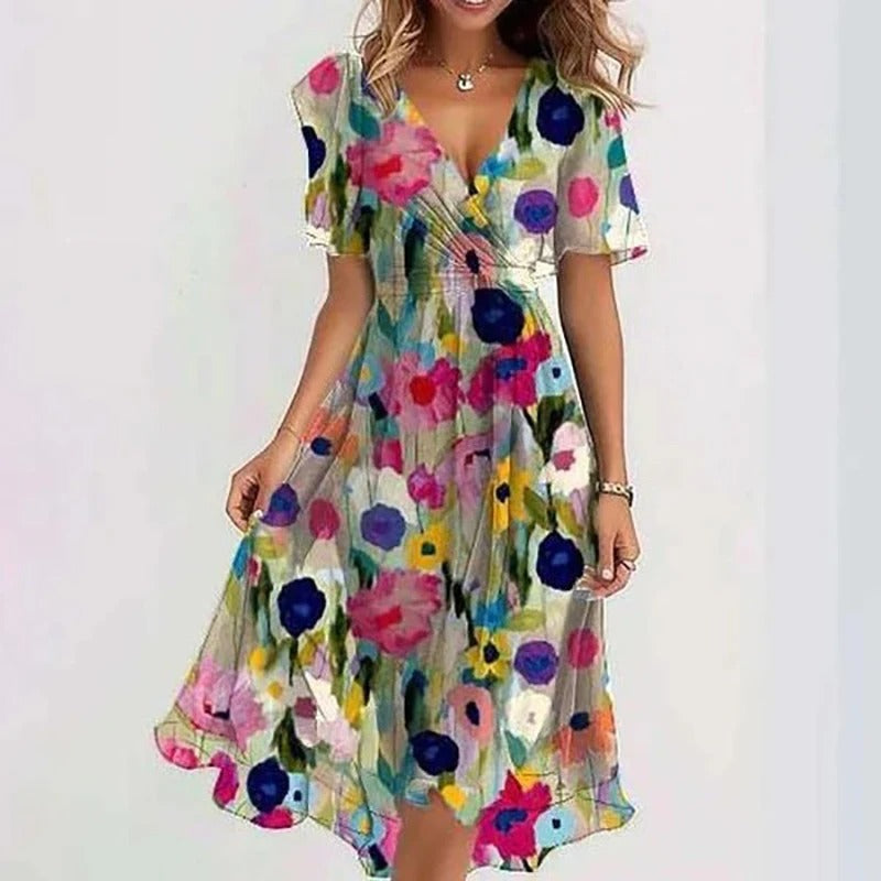 Yara | Robe Élégante et Colorée