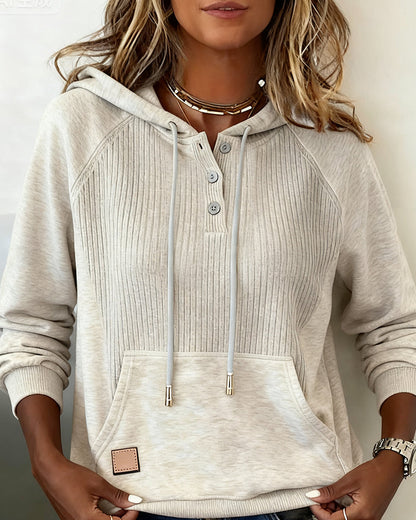 Solange | Sweat à capuche décontracté avec manches longues