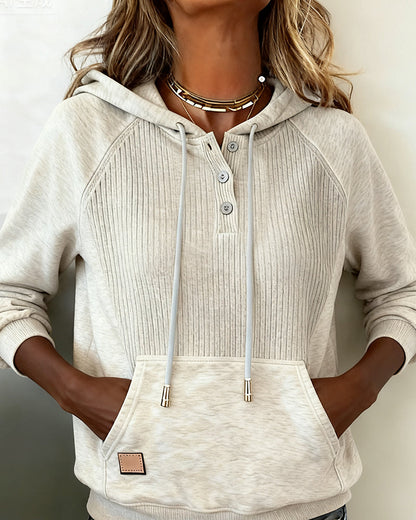 Solange | Sweat à capuche décontracté avec manches longues