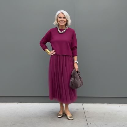 Emmie™ Élégant Ensemble Deux Pièces