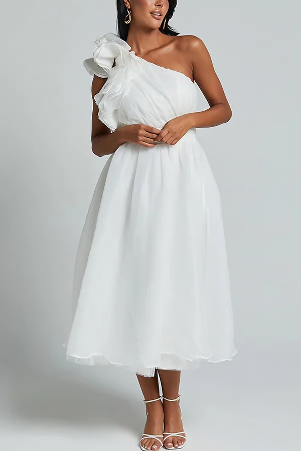 Bellamy | Robe d'été élégante et inclinée