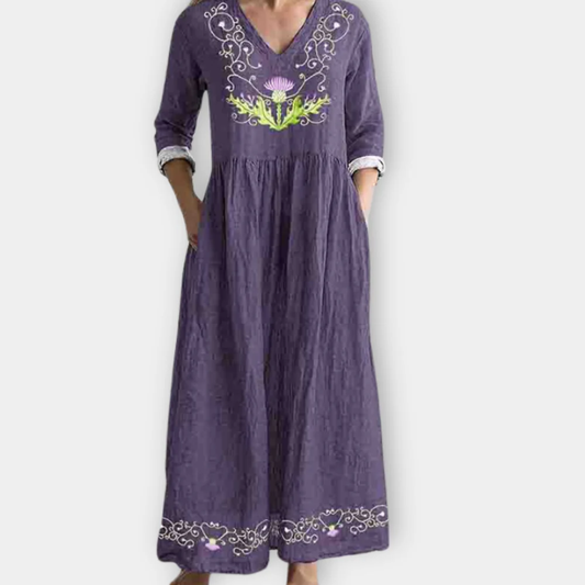 Nerina | Robe Maxi Vibe Boho Breeze