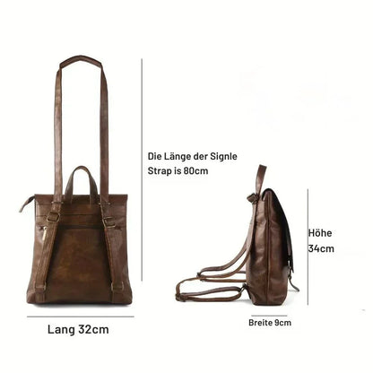 Ermelinde – Sac à dos vintage polyvalent