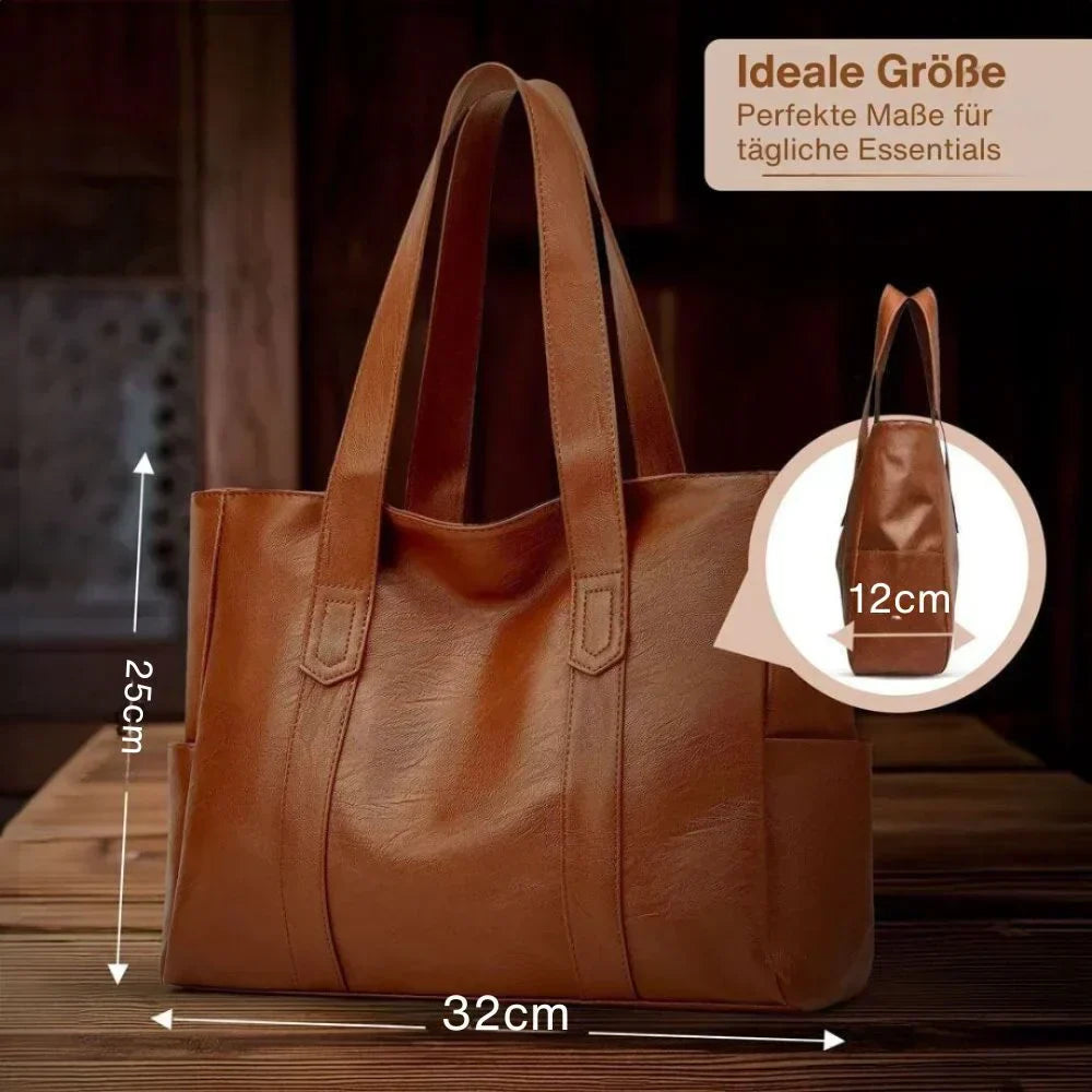 Klara - Sac à bandoulière en cuir au design classique