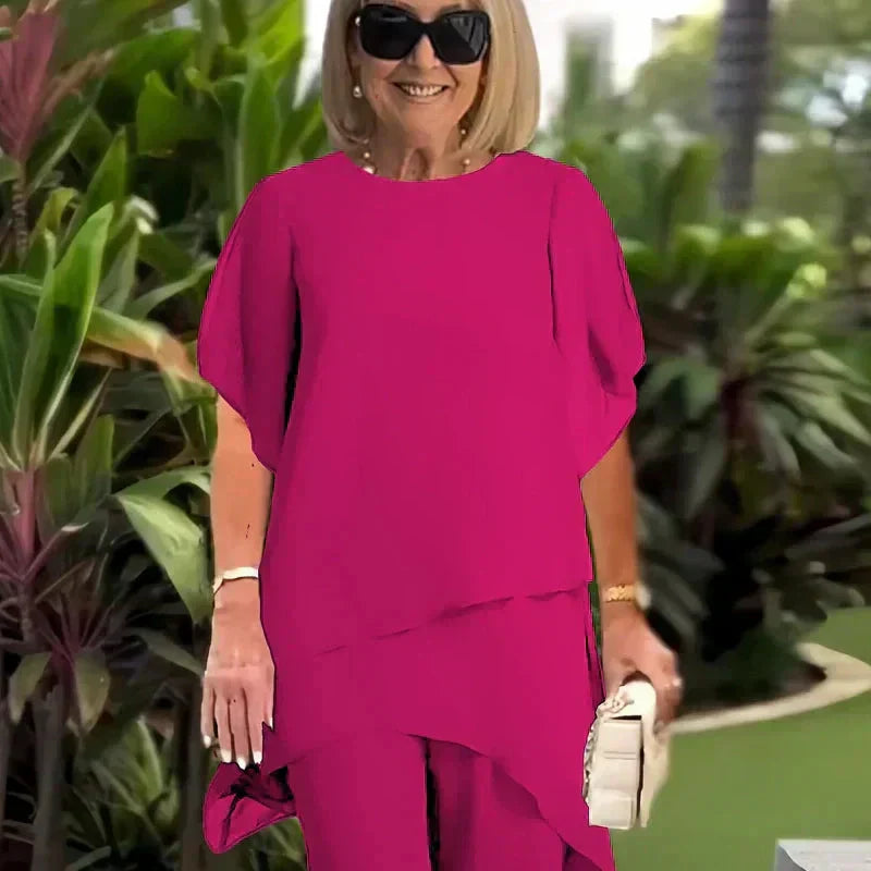 Herlene™ Élégant Ensemble Deux Pièces