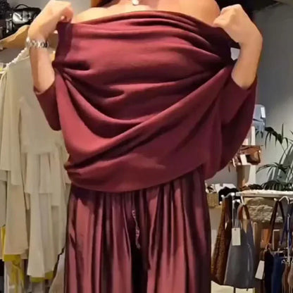 Georgina™ Off-Shoulder Elegant Ensemble